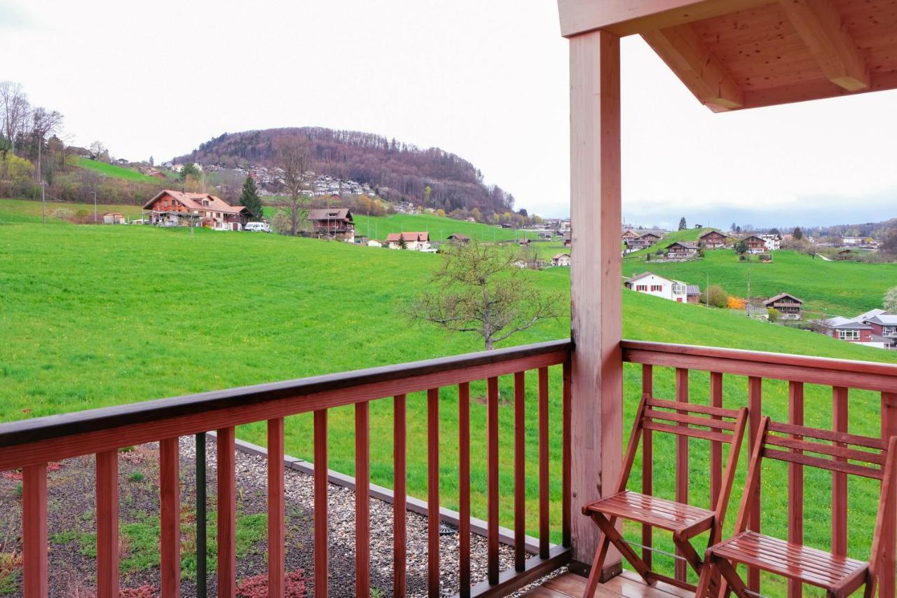 Appartamento Niesen Spiez Esterno foto